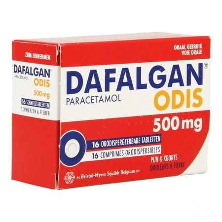 Dafalgan 500 mg Odis Comprimes 16