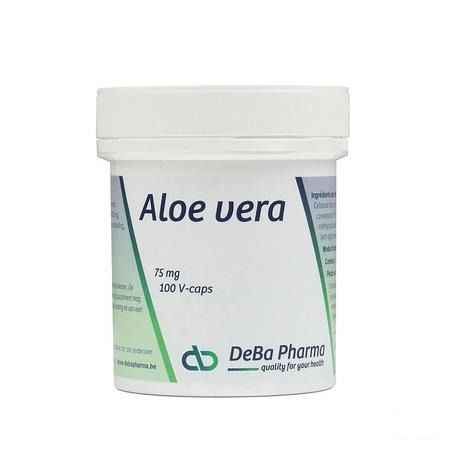 Aloe Vera 200:1 V-Capsule 100x75 mg  -  Deba Pharma