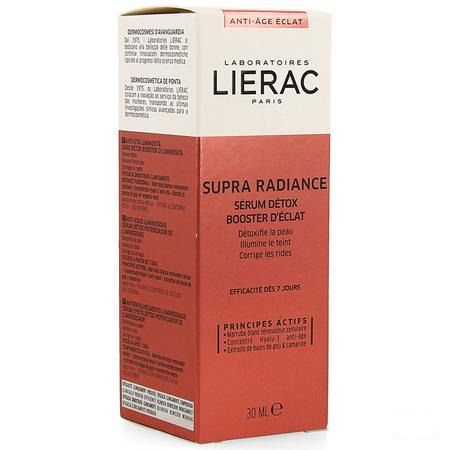 Lierac Supra Radiance Serum Detox Booster Flacon 30 ml