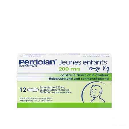 Perdolan Suppo Kleut Jeun Enf 12x200 mg