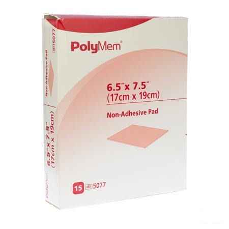 Polymem Quadrafoam Non-Adhesif 16,5Cmx19,0Cm 15  -  Hospithera
