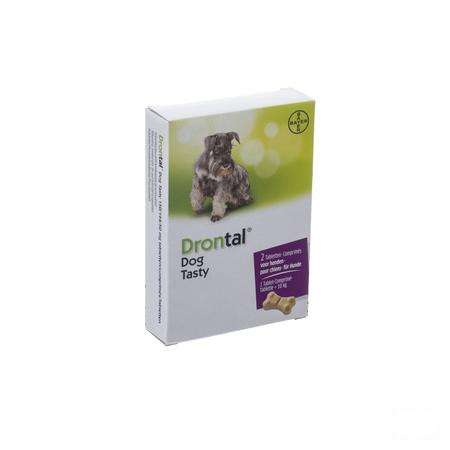 Drontal Tasty Bone 150/144/5 mg 10kg Dog Tabletten 2