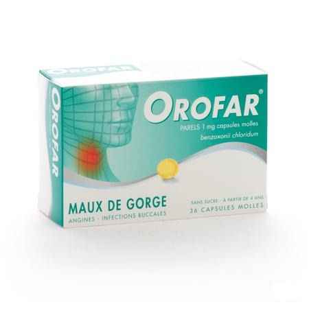 Orofar Parels-perles 36 X 1 mg