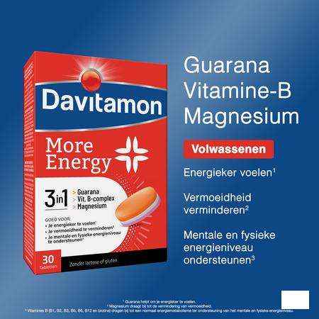Davitamon More Energy 3-In-1 Comp30