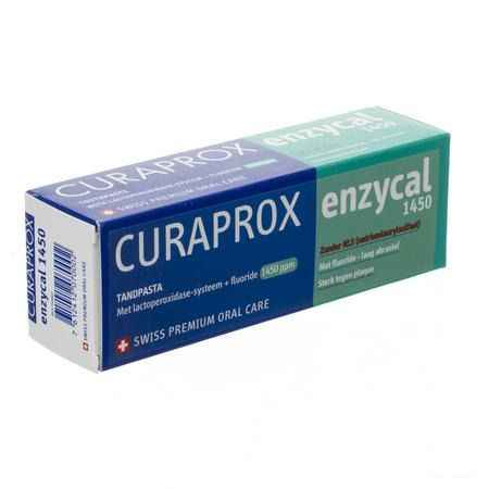 Curaprox Enzycal 1450 Dentifrice Tube 75 ml