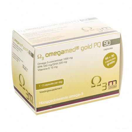 Omegamed Gold Pq Capsule 90  -  Nutrimed