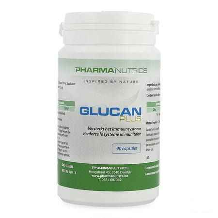 Glucan Plus Actief Weerst. V-Caps 90 Pharmanutrics  -  Pharmanutrics