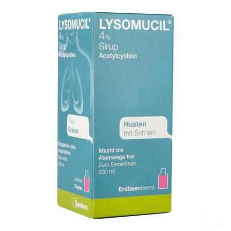 Lysomucil 4% Sirop 200 ml