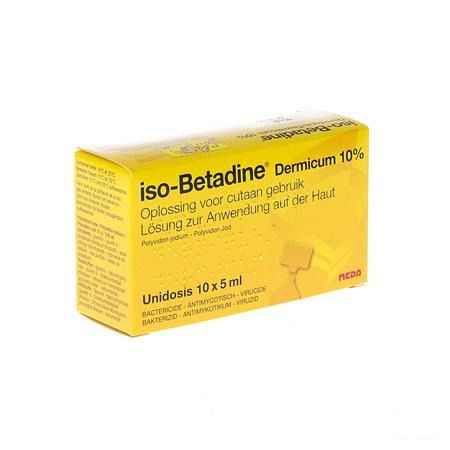 Iso Betadine Derm 10% Unidose Flacon 10x5 ml