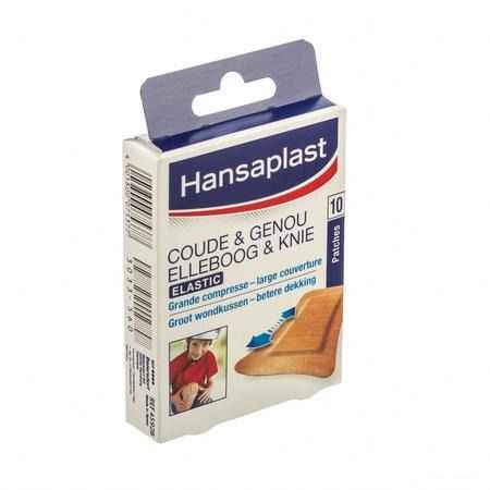 Hansaplast Elastic Elleboog & knie Patch 10  -  Beiersdorf