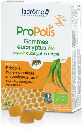 Gommes propolis + eucalyptus - Ladrome