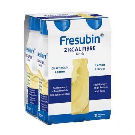 Fresubin 2 Kcal Fibre Drink 200 ml Citron/citroen  -  Fresenius