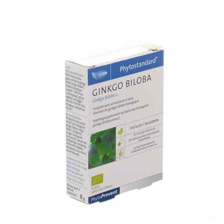 Phytostandard Ginkgo Biloba Capsule 20  -  Pileje