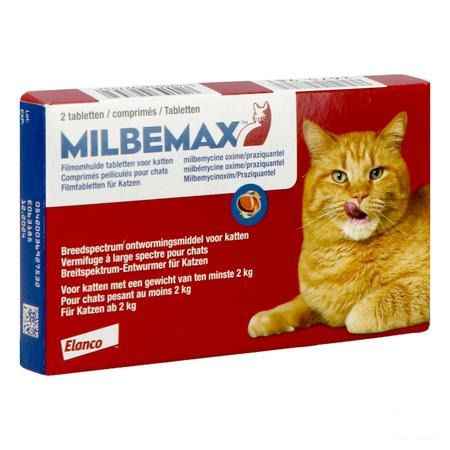 Milbemax Chats Comprimes Pellicules Blister 1x2