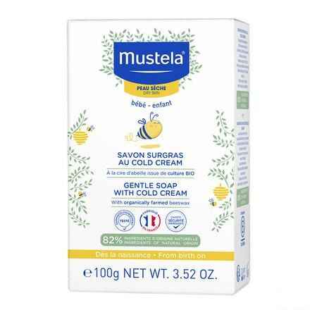Mustela Zeep Overvet Cold Cream 100 gr
