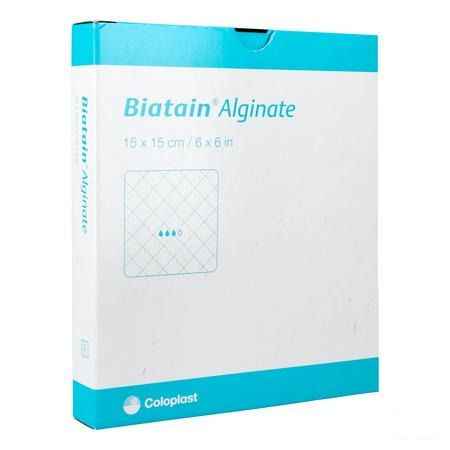 Biatain Alginate 15cmx15cm 10 3715  -  Coloplast