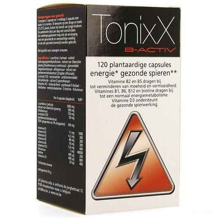 Tonixx B-active 120 Capsule  -  Ixx Pharma