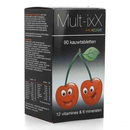 Mult-Ixx Kidz Kauwtabl 90  -  Ixx Pharma