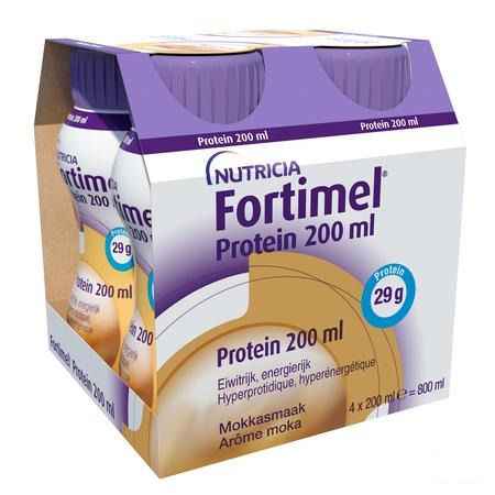 Fortimel Protein 200 ml Mokka 4X200 ml  -  Nutricia