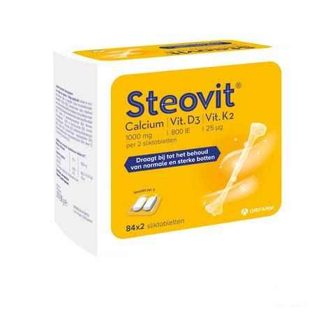 Steovit Calcium/Vitd3/Vit K2 1000Mg/880Iu Comp 2X84