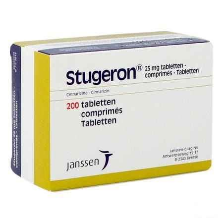 Stugeron Tabletten 200 X 25 mg
