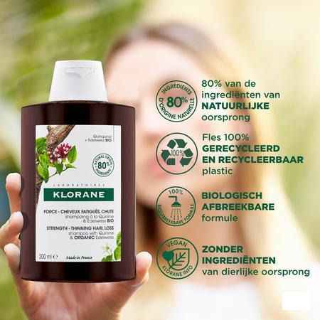 Klorane Capilaire Shampooing Quinine & Edelweiss 200 ml