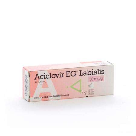 Aciclovir EG Labialis Creme 2gr  -  EG