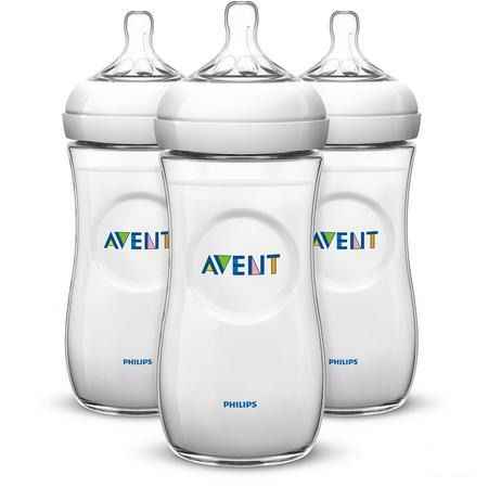 Philips Avent Natural 2.0 Zuigfles 330 ml Trio Scf036/37  -  Bomedys