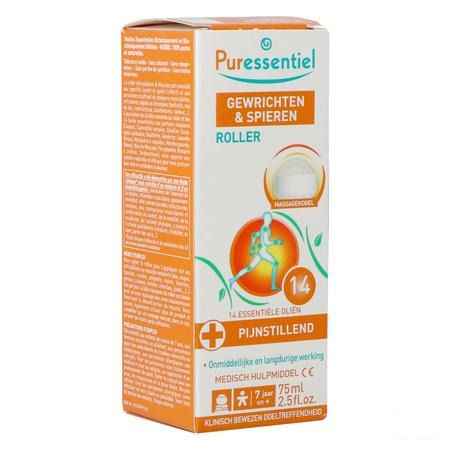 Puressentiel Gewrichten Roller 14 Essentiele Olie 75 ml  -  Puressentiel