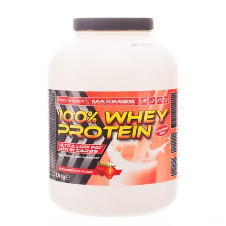 Whey Protein 100% Fraise 1,8kg