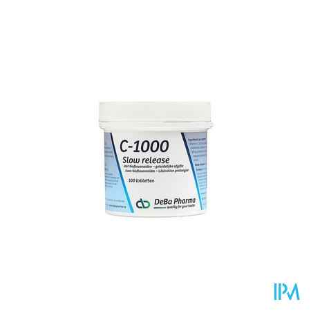 C-1000 Slow Release Plus Bioflavon. Tabletten 250  -  Deba Pharma