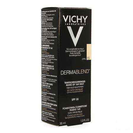 Vichy Fdt Dermablend Fluide 15 Opal 30 ml  -  Vichy