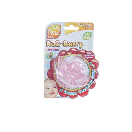 Raz Baby Bijtring Razberry Pink  -  Solidpharma
