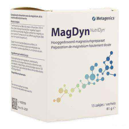 Magdyn Poudre Sachet 15 3858  -  Metagenics