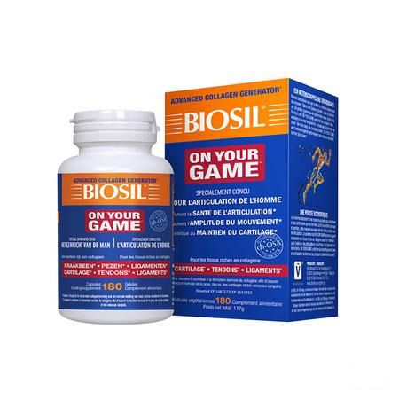 Biosil On Your Game Capsule 180  -  Bio Minerals