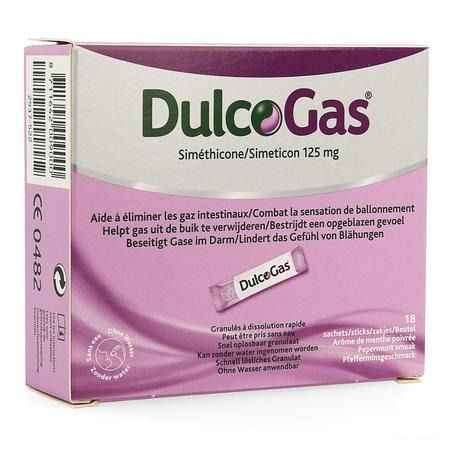 Dulcogas Granul. Sticks 18x125 mg