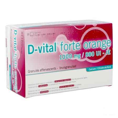 D Vital Forte Sinaas 1000/880 Zakje 30  -  Will Pharma