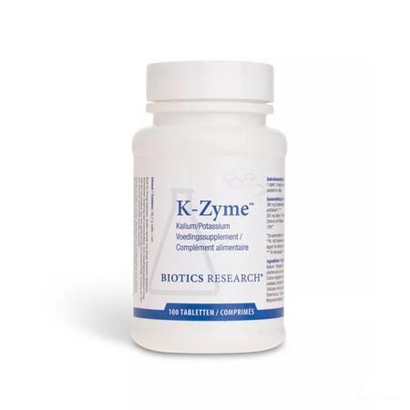 Biotics K-Zyme 99mg 100 tabletten  -  Energetica Natura