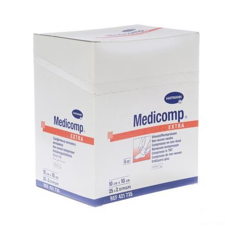 Medicomp Kompres Steriel 6Pl 10X 10Cm 25X2 4217350  -  Hartmann