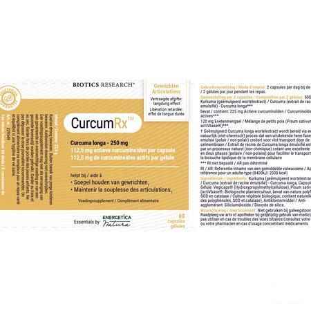 Curcumrx 60 vegicaps  -  Energetica Natura