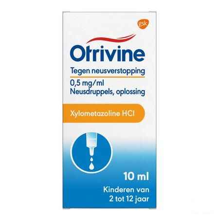 Otrivine Hydrat 0,5/1000 Druppels 10 ml