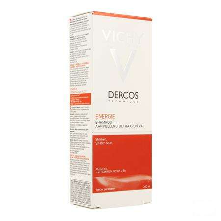 Vichy Dercos Energy Shampoo Aminexil 200 ml  -  Vichy