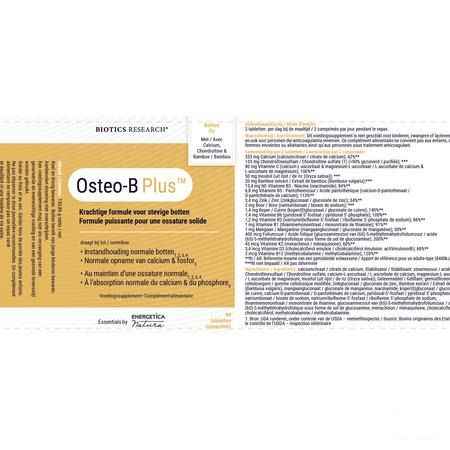 Osteo-B Plus 90 tabletten  -  Energetica Natura