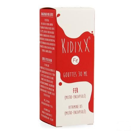 Kidixx Fe Sirop 30 ml  -  Ixx Pharma
