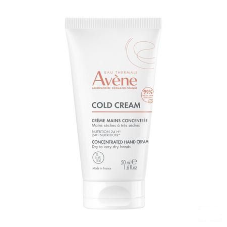 Avene Cold Cream Creme Mains Conc. 50 ml  -  Avene