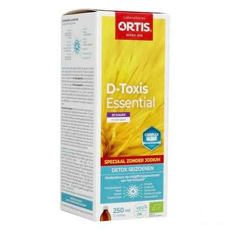 D Toxis Essential Sans Iode Pommes Bio 250 ml