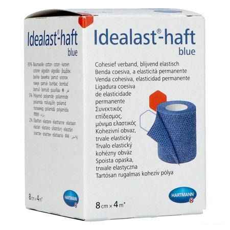 Idealast-haft Blauw 8cmx4m 1 P/s  -  Hartmann