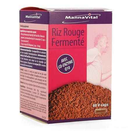 Mannavital Riz Rouge Fermente + co Enzyme Q10