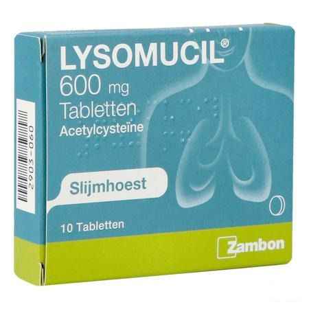 Lysomucil 600 Comprimes 10 X 600 mg