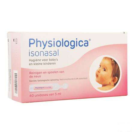 Physiologica 0,9% Nacl Ampoule 40x5 ml Ud Rempl1746-148